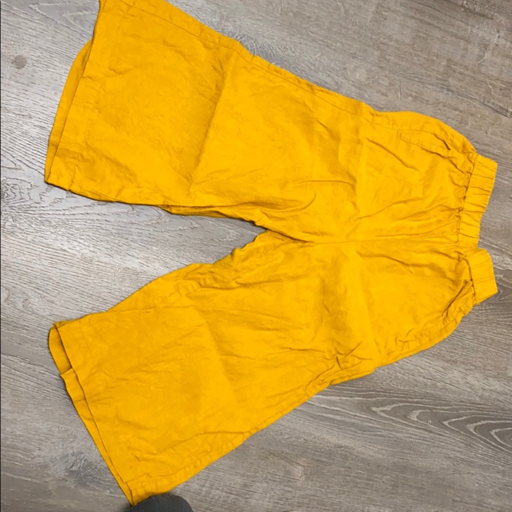 Linen Culottes in MIDI Length